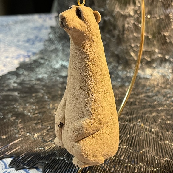 POLAR BEAR 1992 HALLMARK KEEPSAKE CHRISTMAS ORNAMENT "LOU RANKIN" - Picture 10 of 13